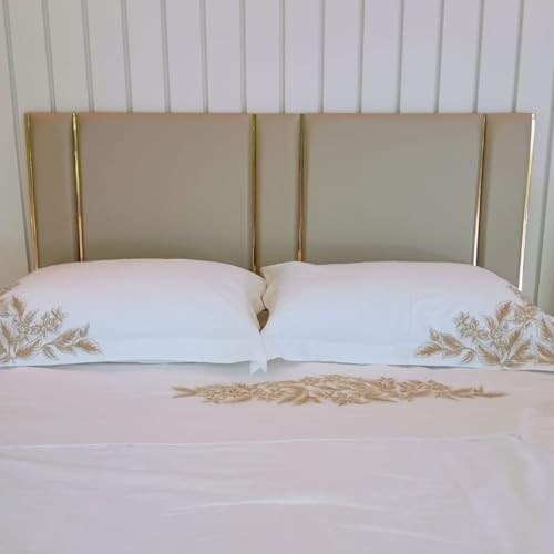Cabeceira Estofada Antialérgica Adesiva Modular para Cama Queen 1,60m
