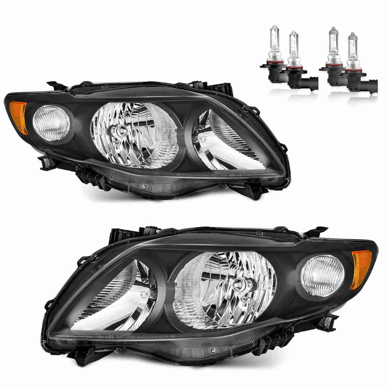 Faróis LED Toyota Corolla 2009-2010: Brilho e Segurança para Seu Carro