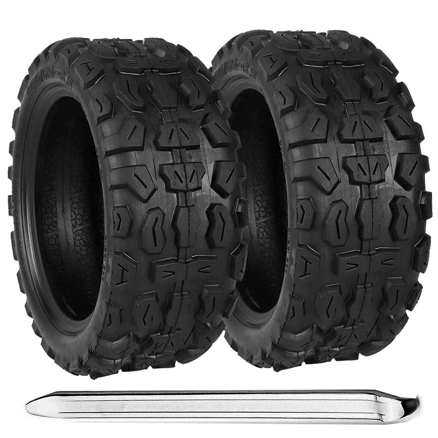 Pneu Scooter Elétrica 100/65-6.5 Off-Road: Aderência e Segurança para VSETT, Dualtron e Mais