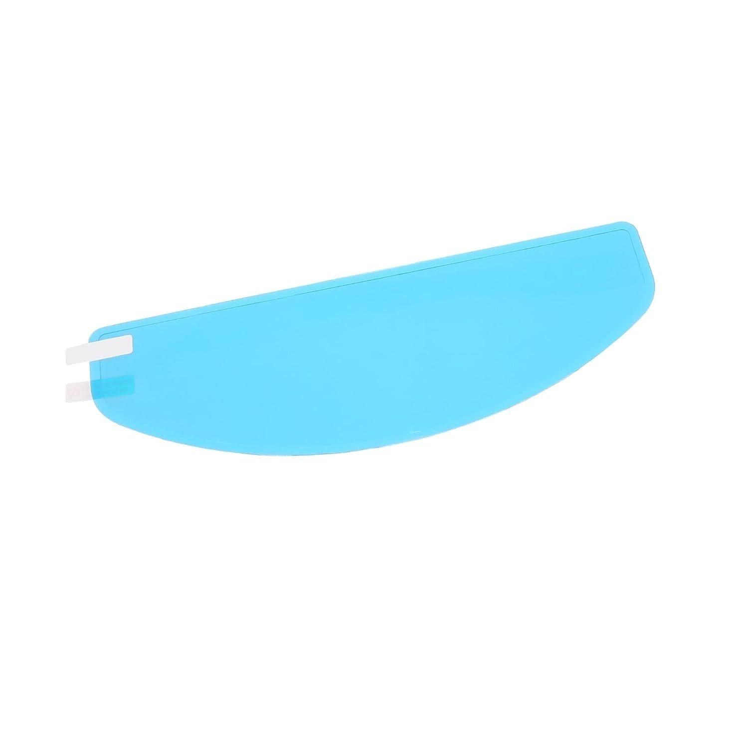 Película Antichuva Universal para Capacete de Moto 24,5x8,8cm - Visão Clara e Segura
