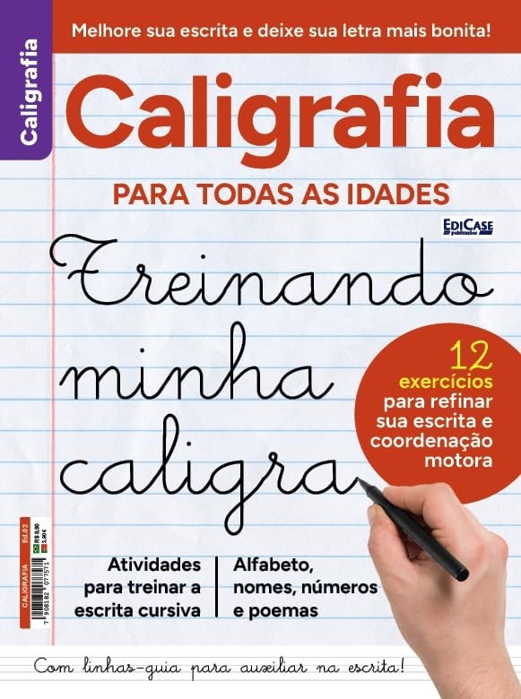 Aprenda Caligrafia Cursiva: Livro Completo para Todas as Idades