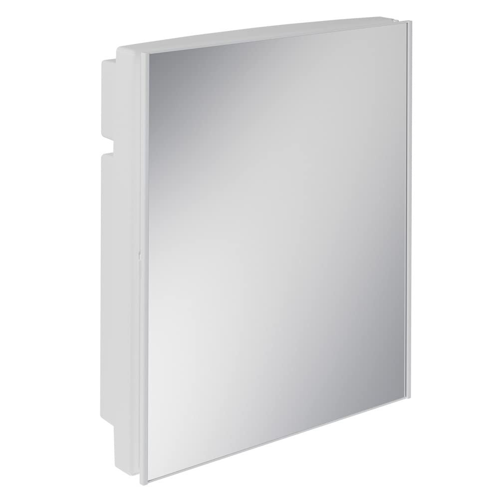 Armário de Plástico Versátil Branco 36x31cm - ASTRA | Organização Moderna para Banheiro
