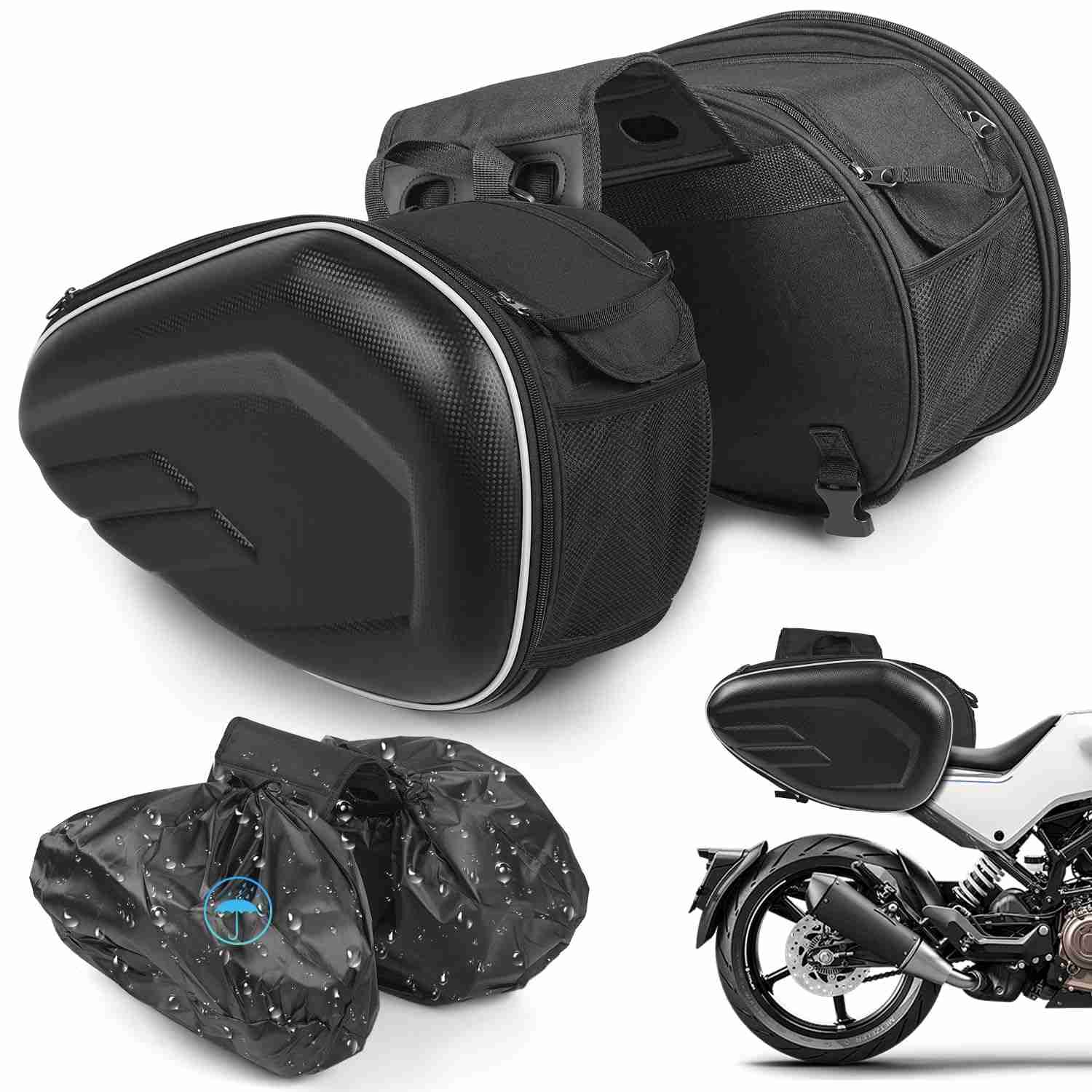 Alforje de Moto 58L: Aventura e Praticidade para Sua Viagem!