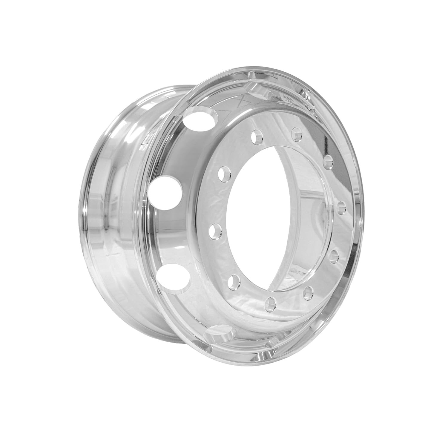 Roda de Alumínio 22.5" Auto Brilho Borda Larga RSX: Estilo e Performance para seu Veículo