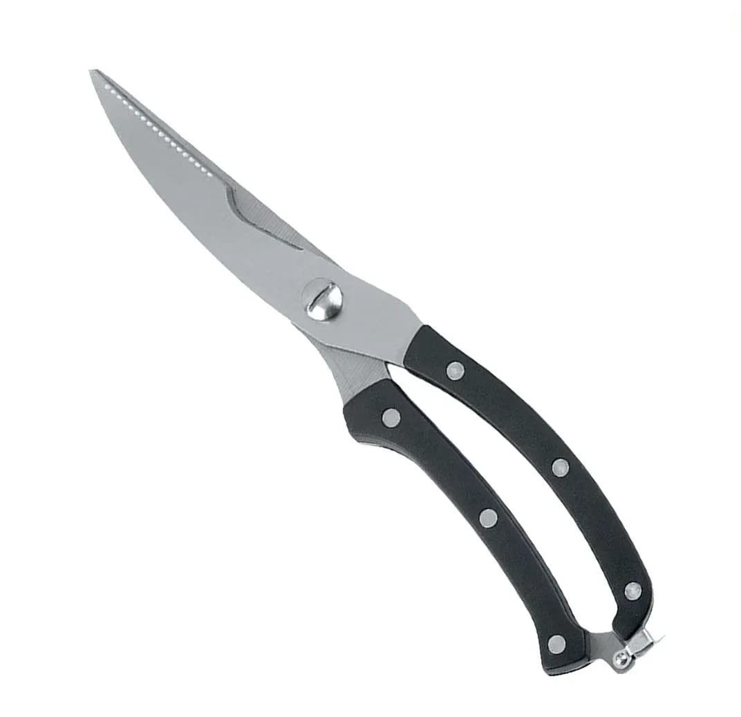Tesoura de Aço Inox para Frango com Cabo Ergonômico – Corte Preciso e Seguro