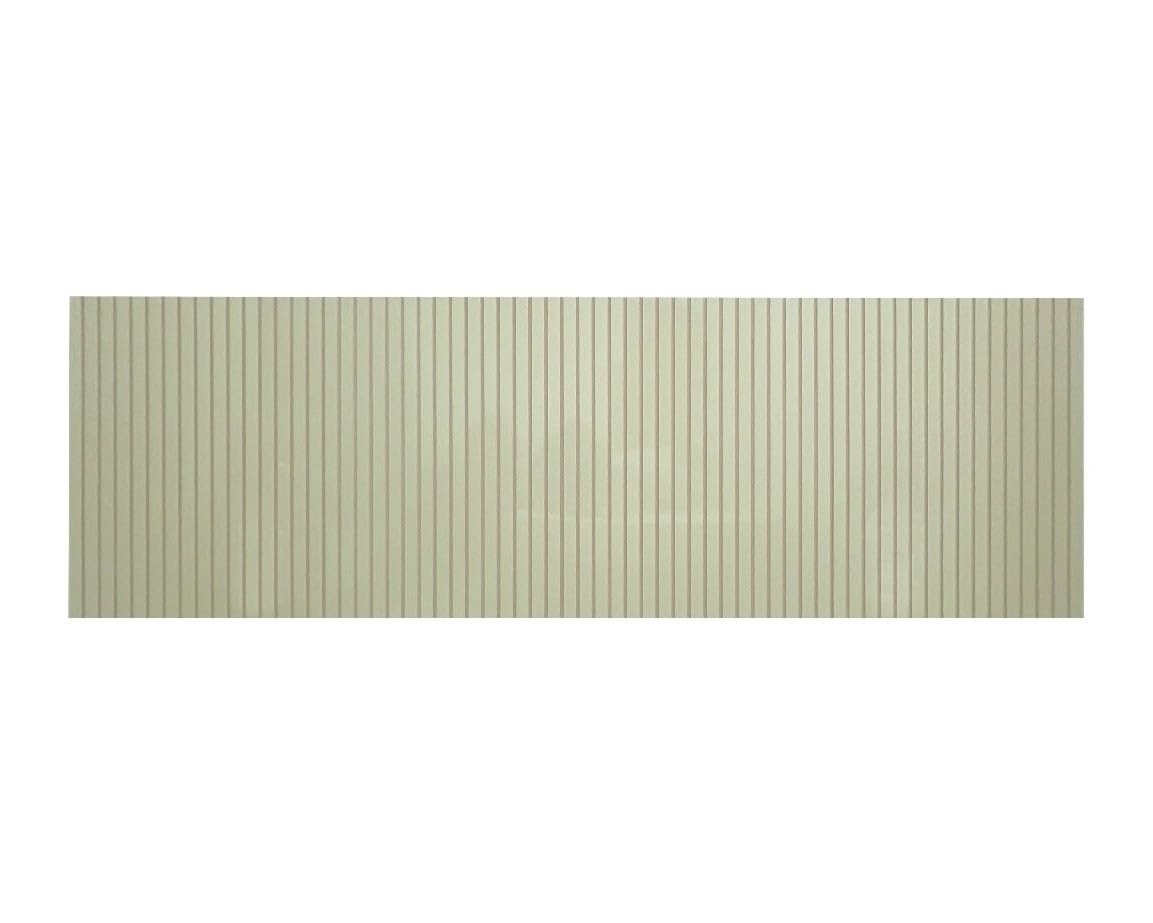 Painel Cabeceira Ripada para Cama Casal Box em MDF | Decoração Moderna para Quarto Off White