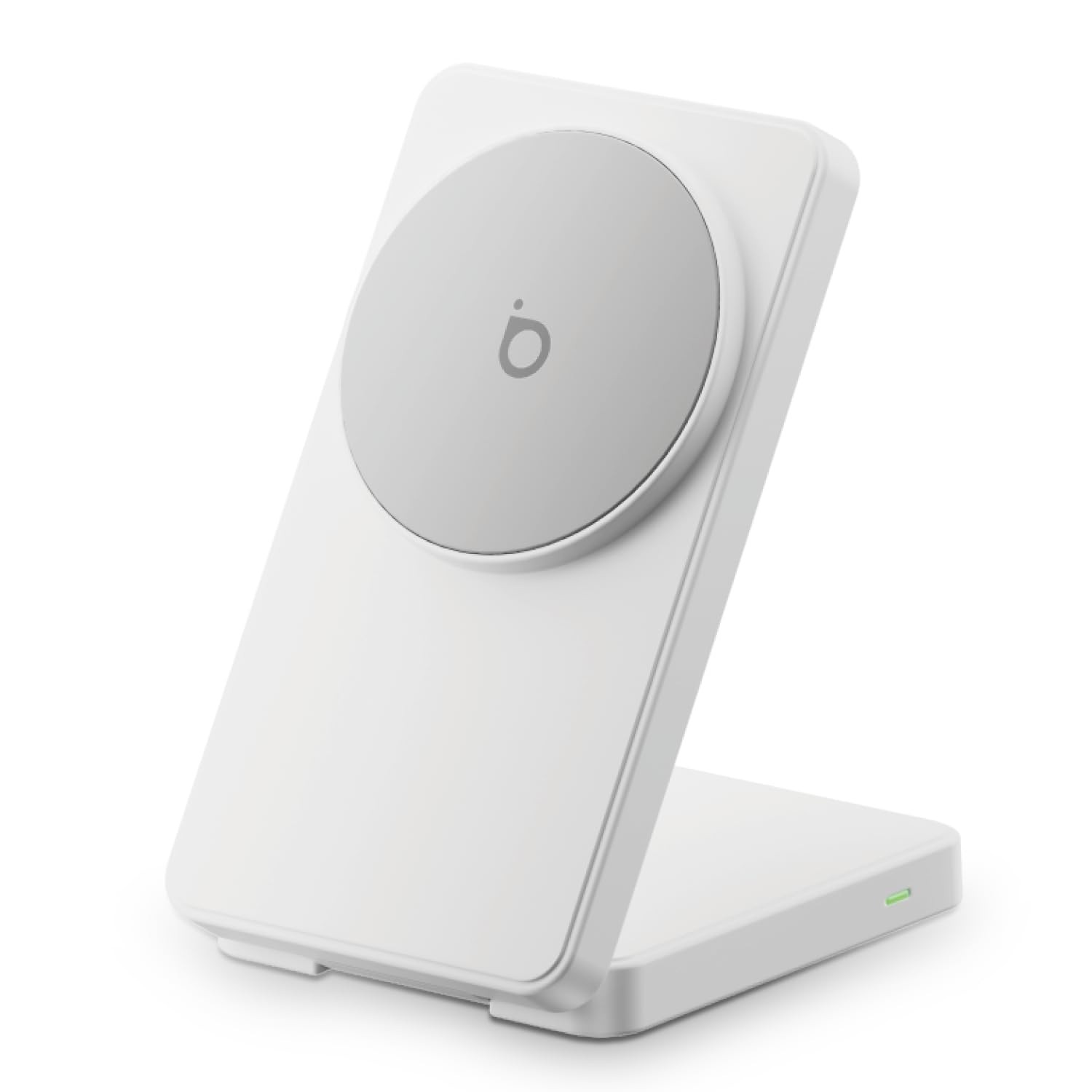 Carregador Sem Fio Basike 15W Magnético: Carregamento Rápido e Seguro para iPhone e AirPods (Branco)