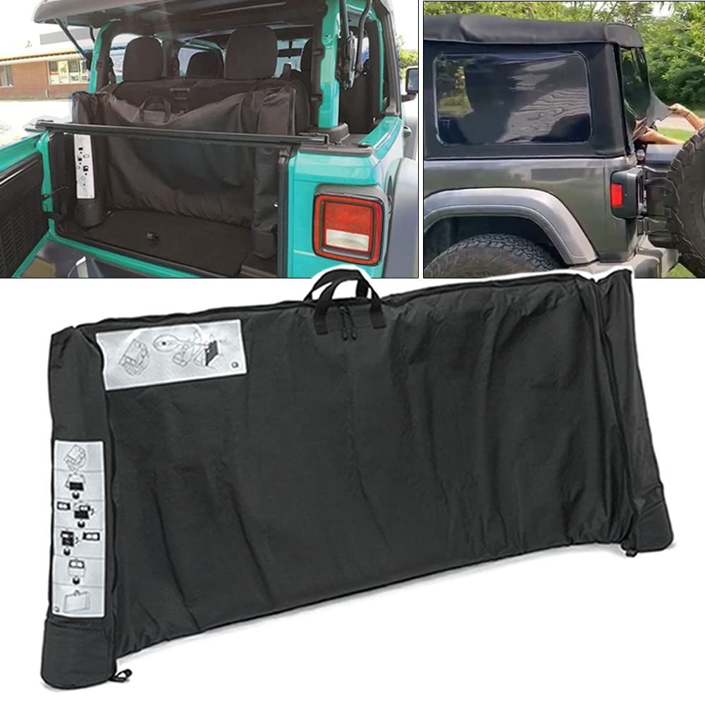 Organizador de Janelas para Jeep Wrangler JL JLU: Proteção e Praticidade