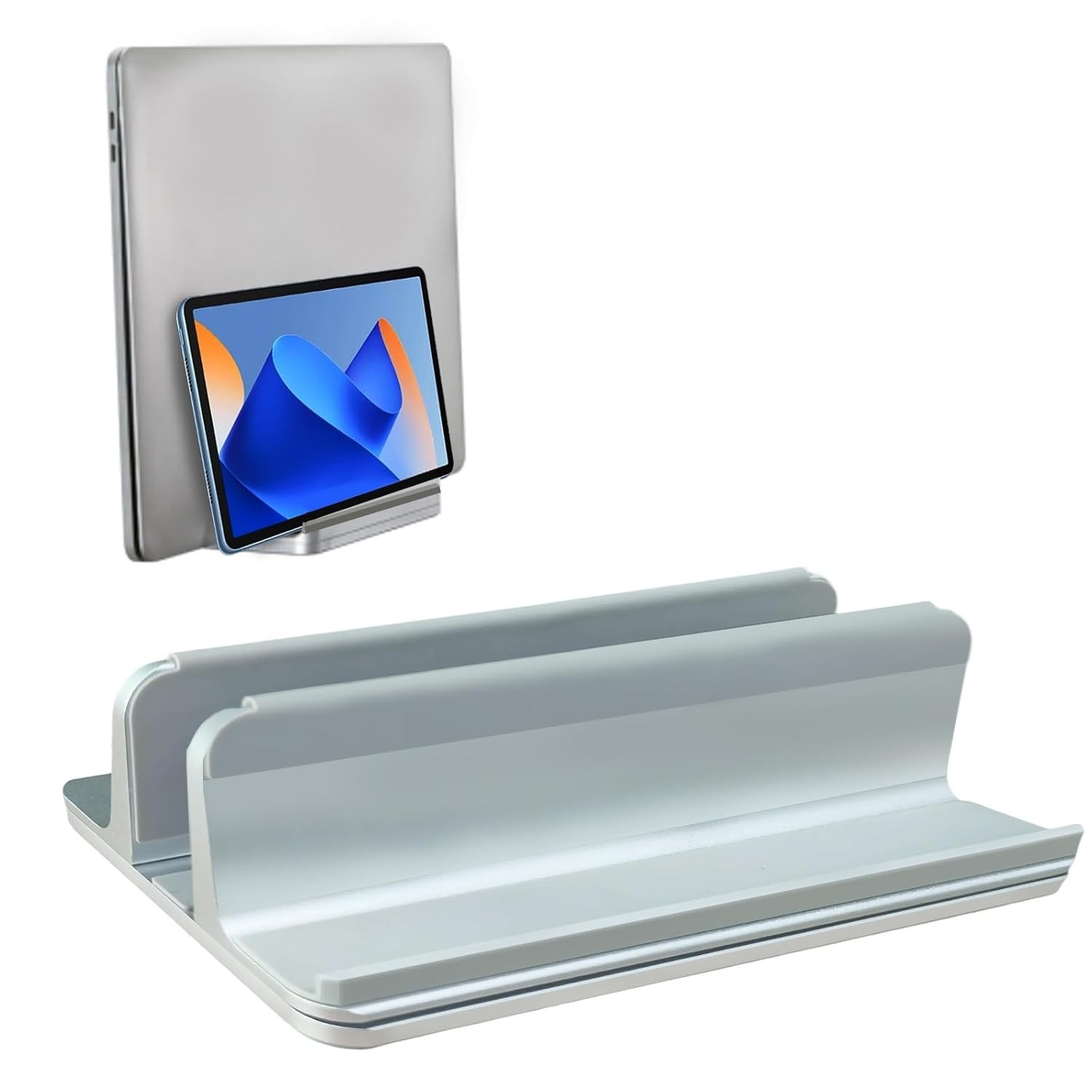 Suporte Vertical para Laptop JINYUHAY - Ajustável, Estável e Protegido