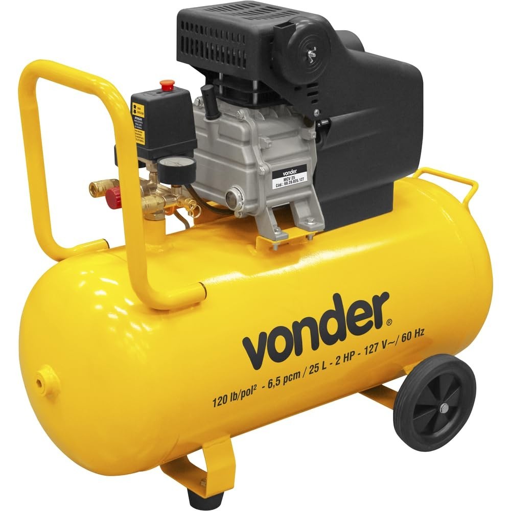 Motocompressor de Ar Vonder MCV 25: Potência e Versatilidade para Seu Dia a Dia!