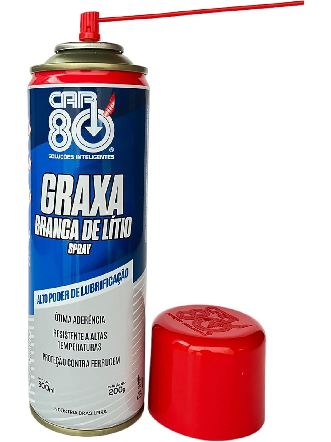 Graxa de Lítio Spray Car 80: Lubrificação Superior para seu Veículo e Mais!