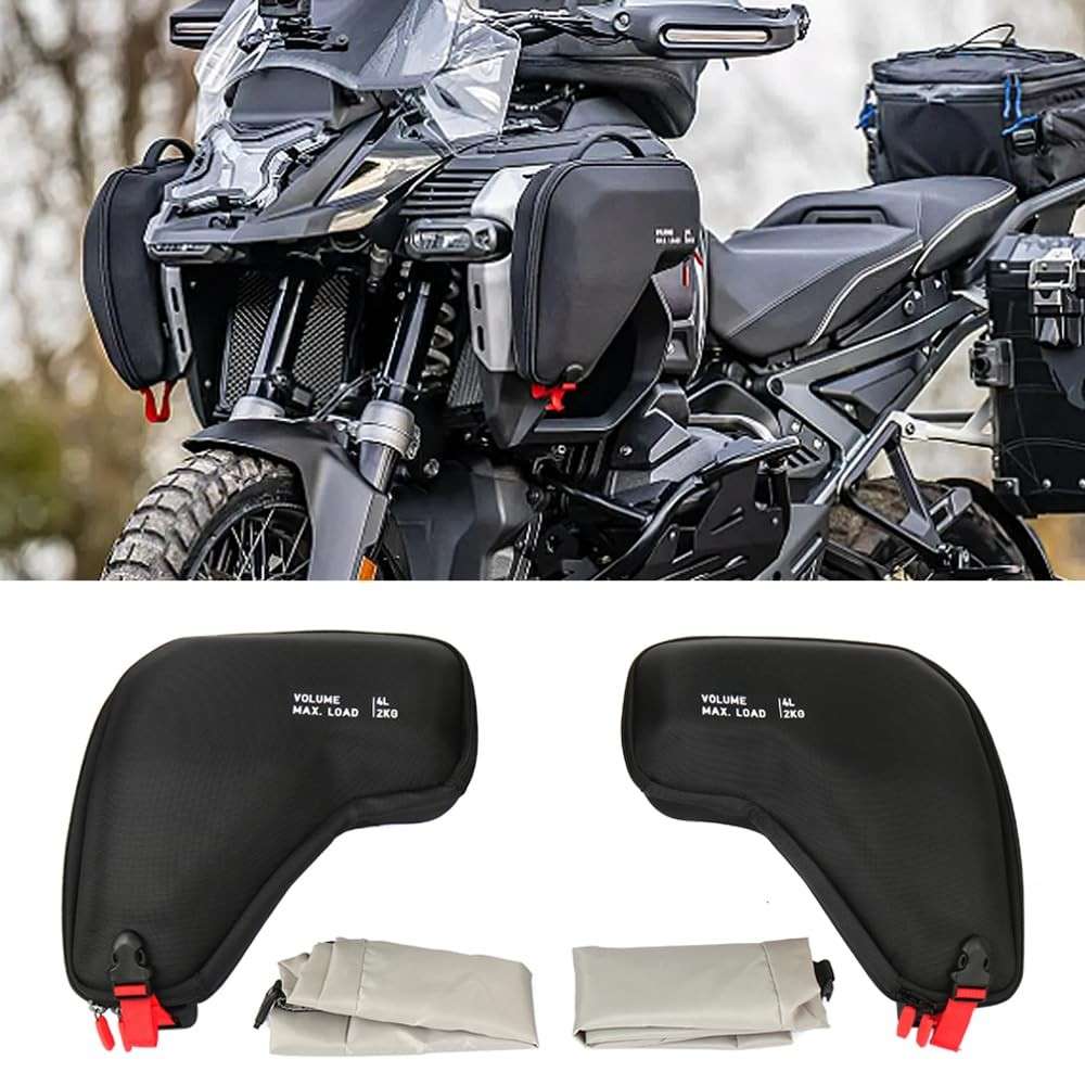 Bolsa Lateral 4L para BMW R 1300 GS Adventure 2024/2025 - Acessório Essencial para suas Aventuras