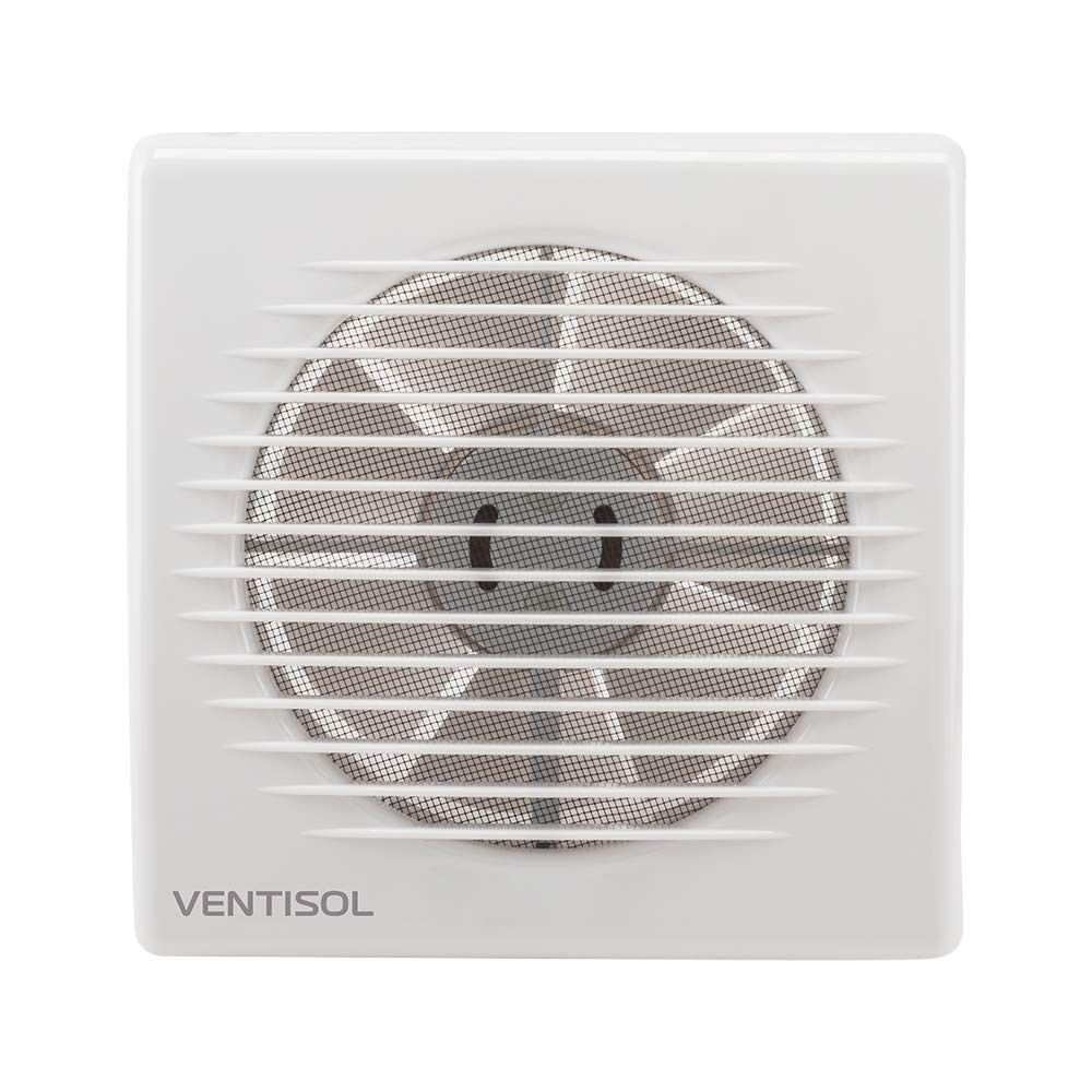 Ventisol Exaustor Axial Premium 150mm Bivolt – Ideal para Banheiros com Performance Silenciosa