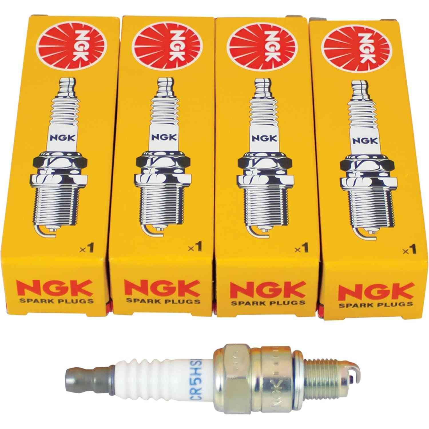 NGK CR5HSB: Kit com 10 Velas de Ignição Padrão para Desempenho Máximo