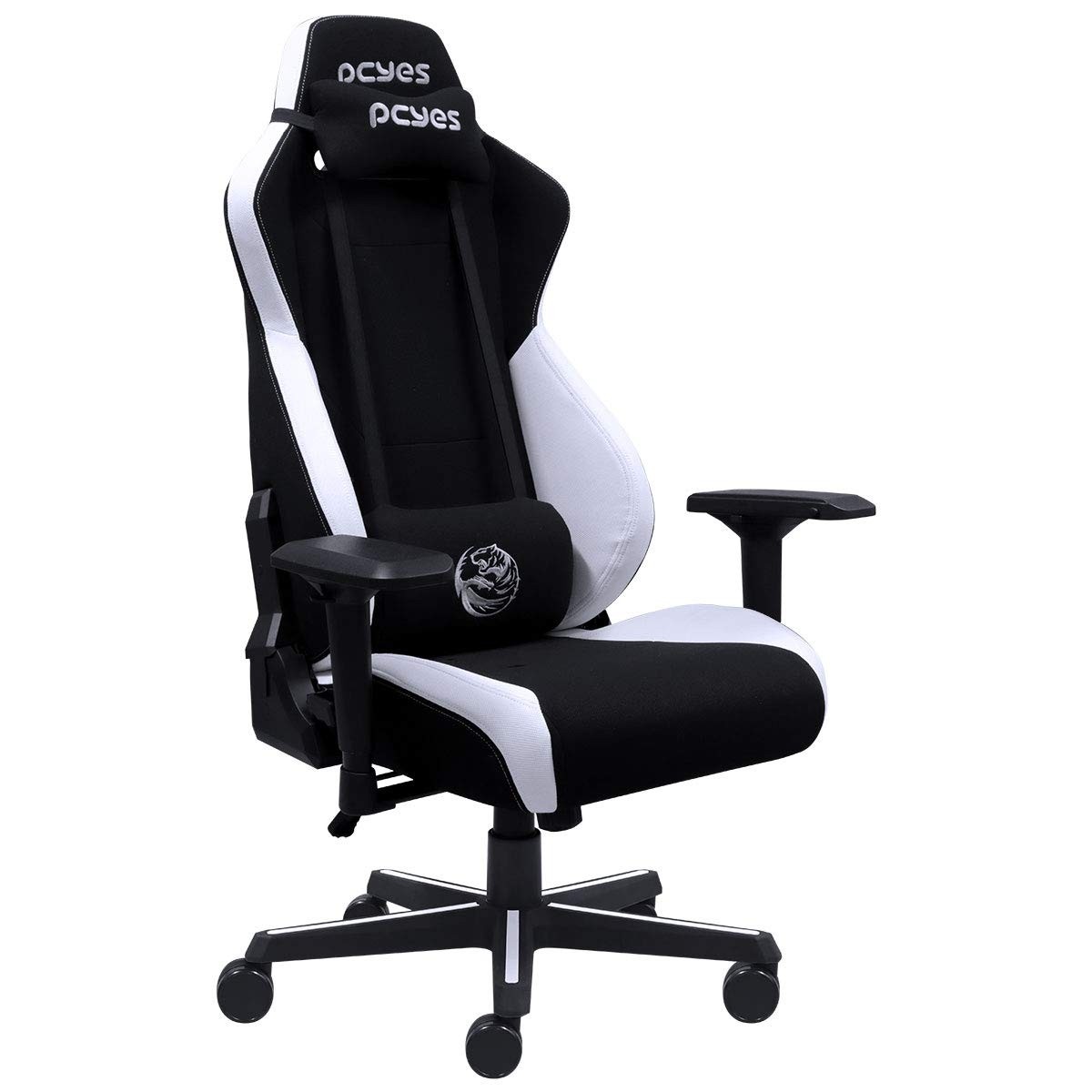 CADEIRA GAMER MAD RACER V8 TURBO BRANCA - Conforto e Estilo para Jogadores