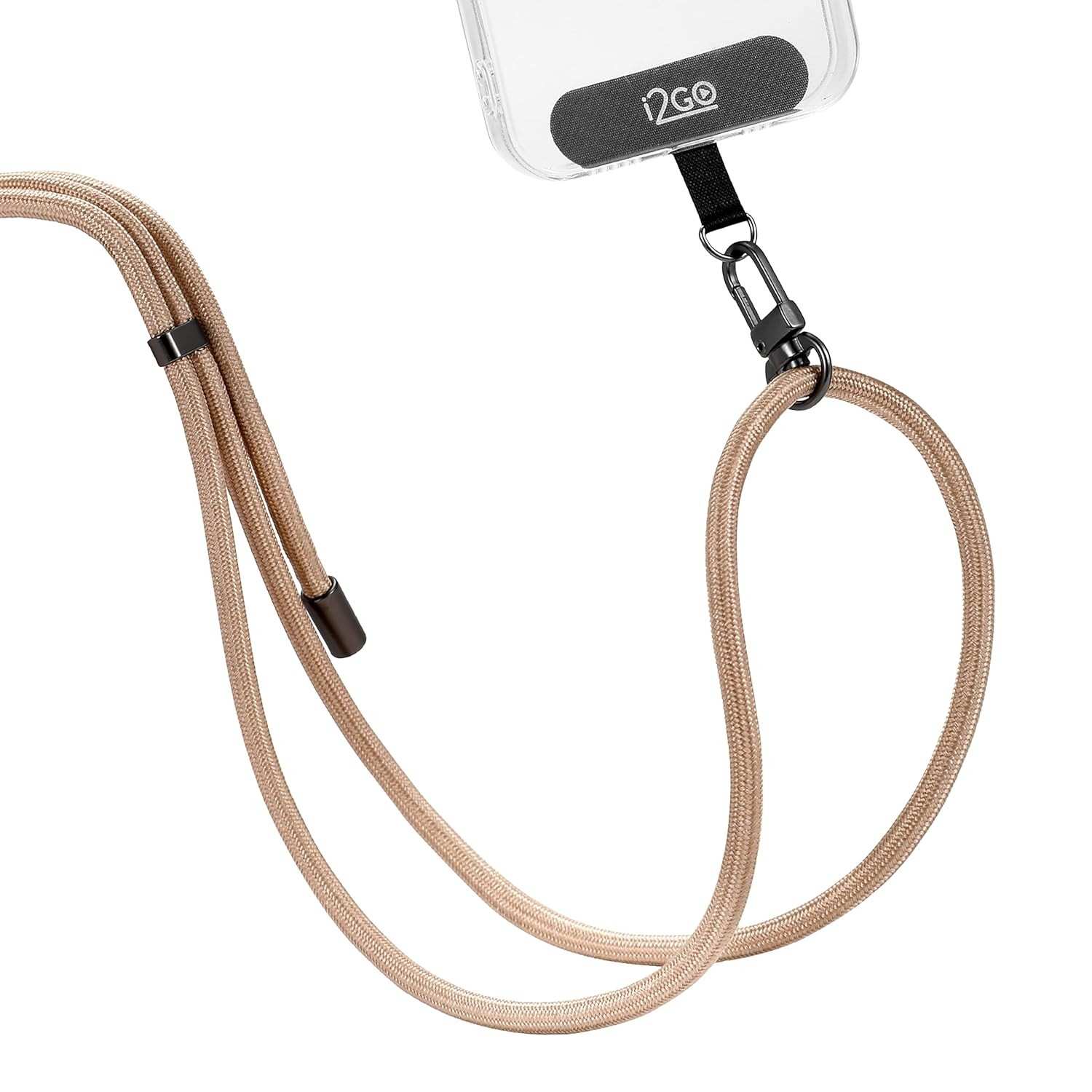 Cordão Dourado i2GO: Liberdade e Estilo para Seu Smartphone
