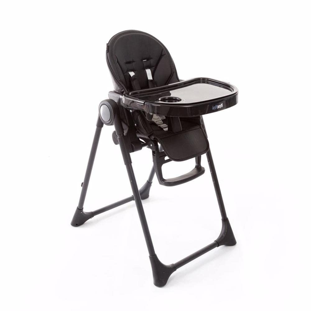 Cadeira de Refeição Pepper Black Lush - Conforto e Estilo para seu Bebê