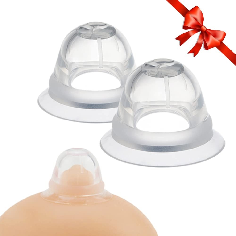 Corretor de Mamilo para Mamilos Invertidos - Silicone Macio e Confortável para Amamentação