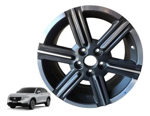 Roda Aro 17 Liga Leve Preta Fosca para Honda HR-V 2023-2025: Estilo e Performance