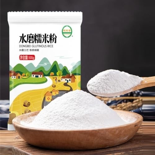 Shuimo Farinha de Arroz Glutinoso, Pó para Mochi, 500g