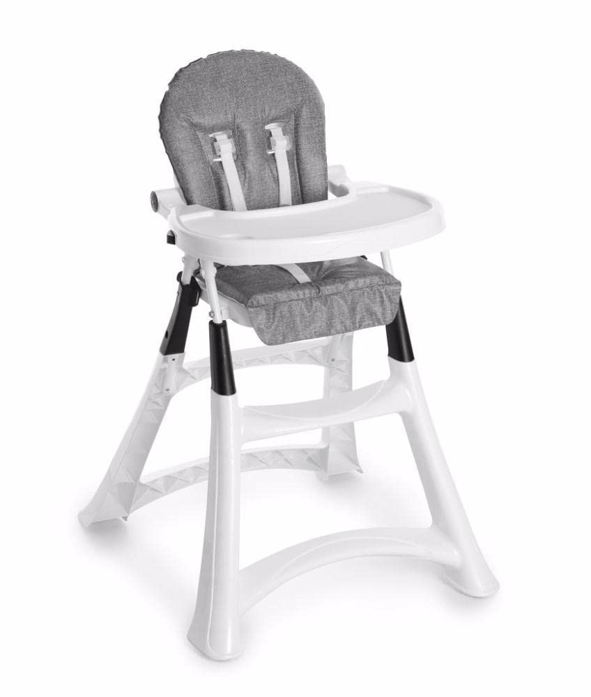 Cadeira Alta Premium Grafite Galzerano - Conforto e Segurança para seu Bebê
