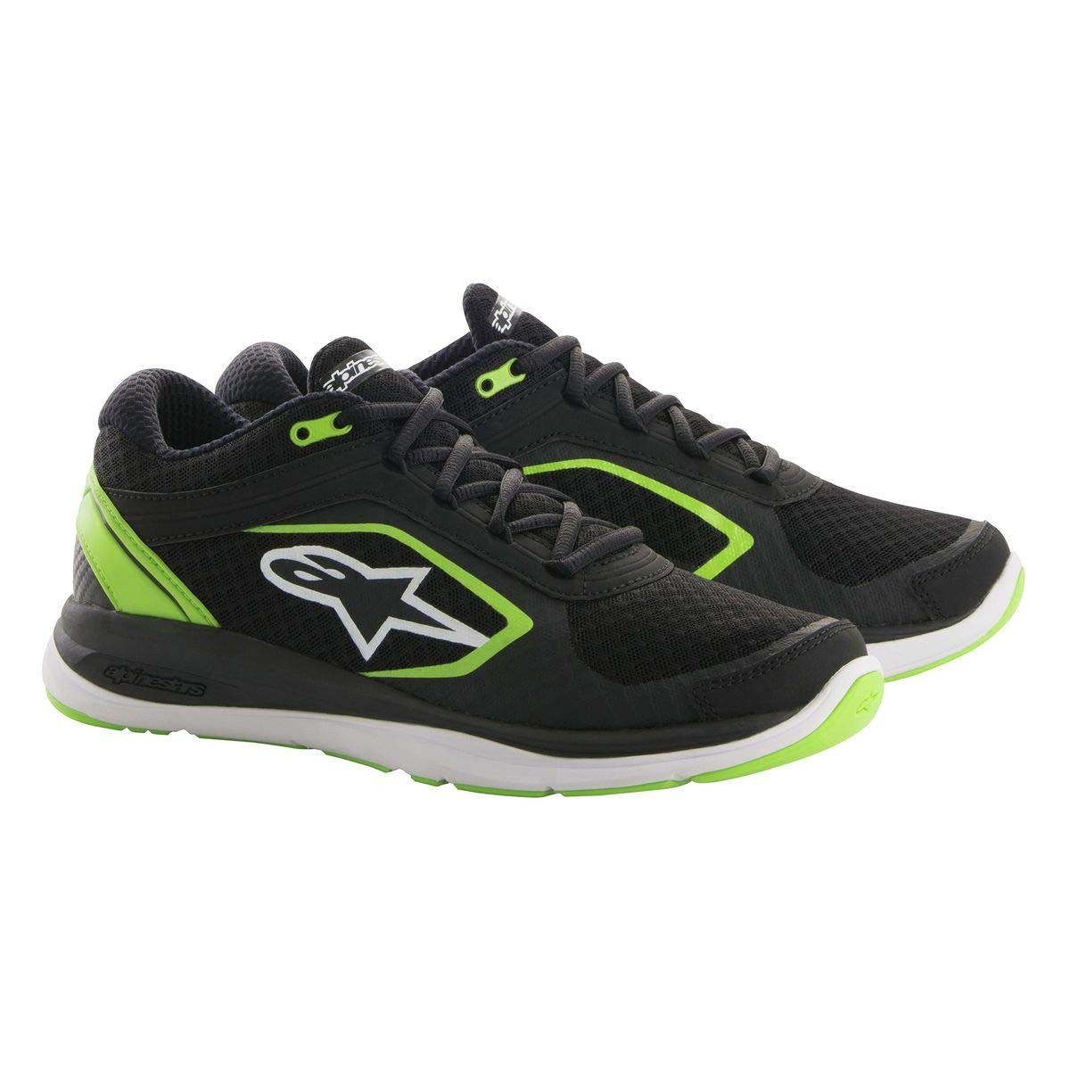 Tênis Alpinestars Alloy Masculino Urbano - Preto/Verde: Estilo e Proteção para o Dia a Dia