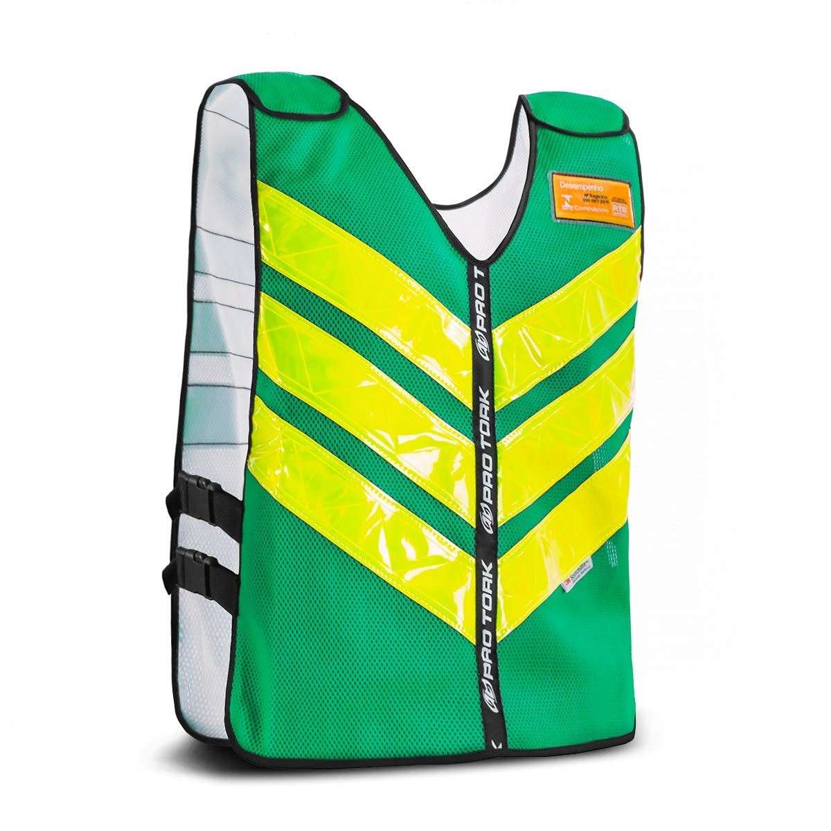 Colete Motoboy Pro Tork Refletivo GG Verde: Segurança e Visibilidade para Seu Trabalho