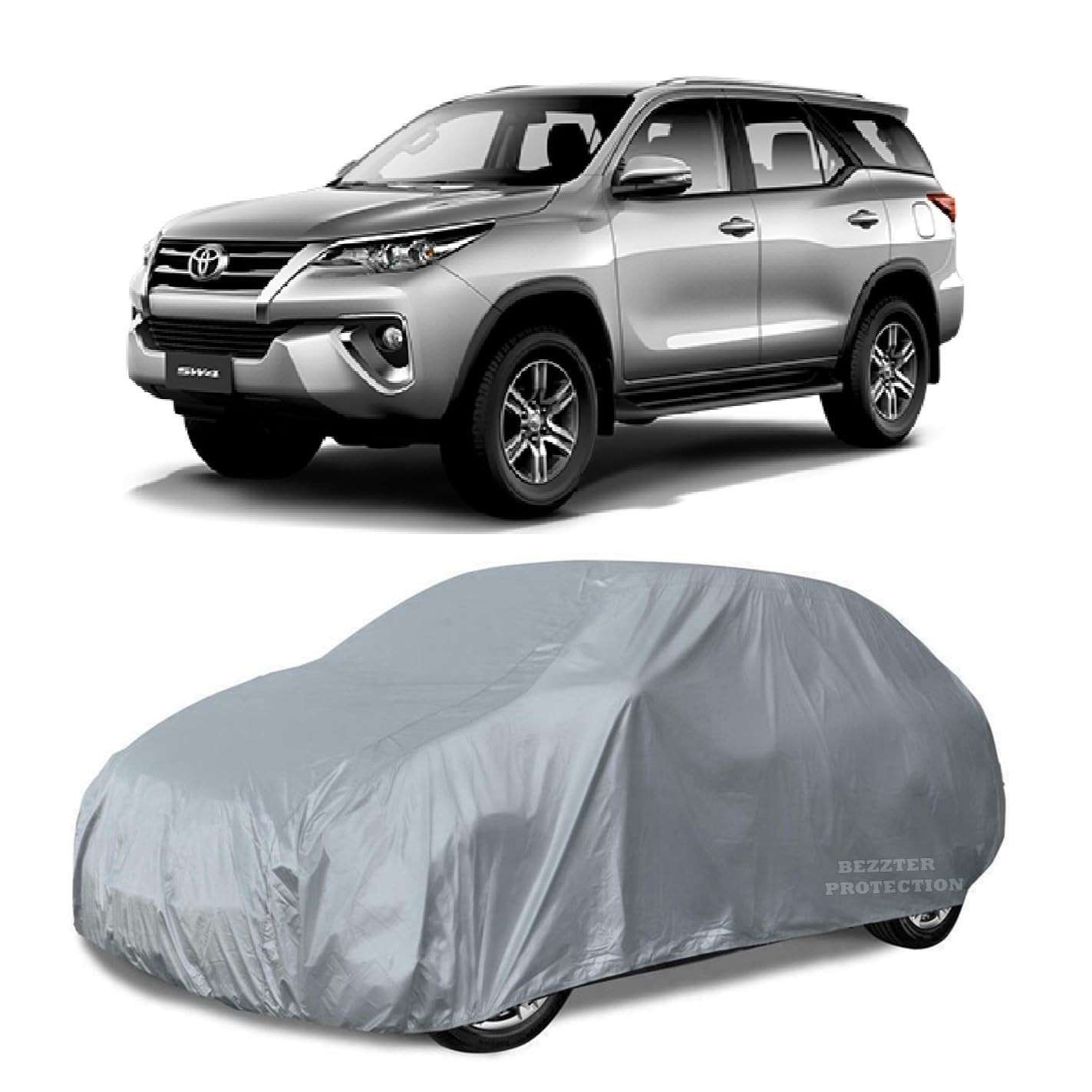 Capa 100% Impermeável Bezzter para Toyota SW4: Proteção Total Contra Sol, Chuva e Riscos