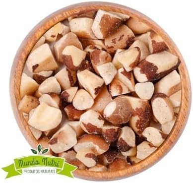 1kg Castanha Do Pará Quebrada Mundo Nutri - Nova Safra