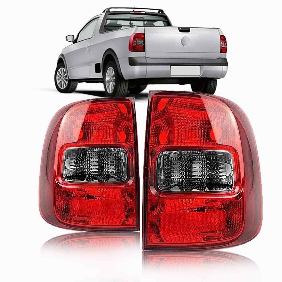 Lanterna Traseira Saveiro G5 G6 Fumê 2010-2016: Estilo e Segurança para Seu Carro