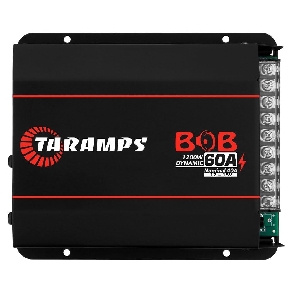 Fonte Carregador Taramps Bob 60A: Potência e Desempenho para Seu Som Automotivo