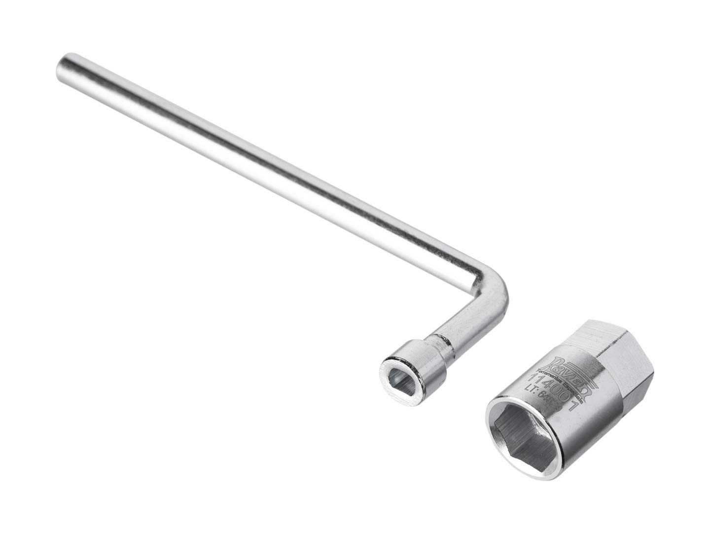 Chave Sextavada 17mm Raven 114001 para Amortecedor Traseiro Gol e Outros Veículos