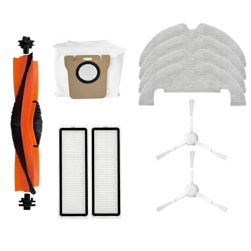 Kit Reposição 10 Peças para Aspirador Robô Xiaomi X10 - Melhore a Limpeza e Vida Útil