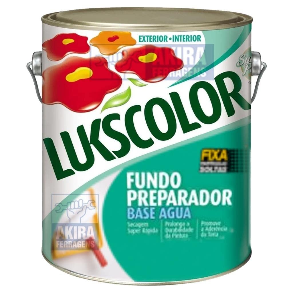 Fundo Preparador Lukscolor Base Água 3,6L: A Base Perfeita para Suas Paredes!