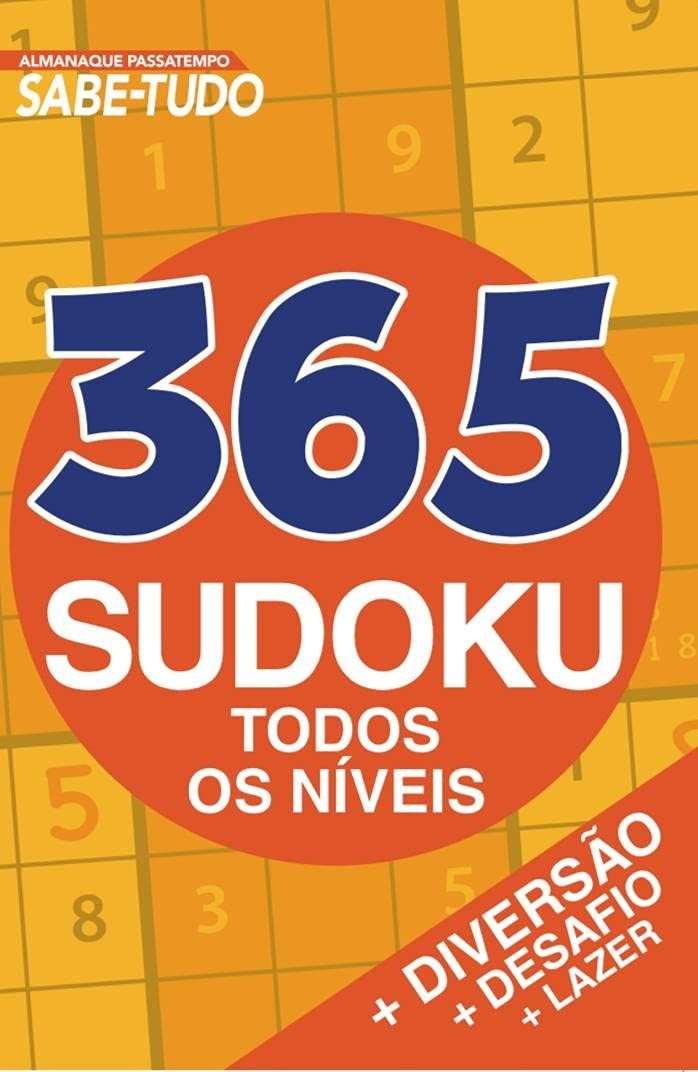 Almanaque Passatempo 365 Sudoku: Desafie sua Mente com Diversão e Lógica!