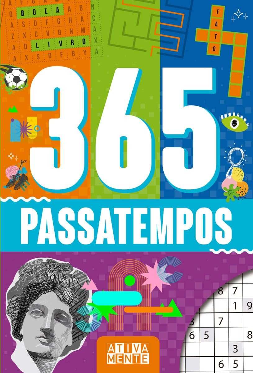 365 Passatempos: Desafie Sua Mente com Jogos Divertidos e Educativos!