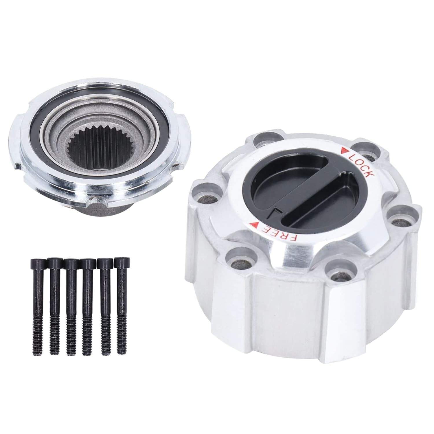 Tampa Cubo Trava Manual Roda 28 Dentes - Xterra, Frontier, Pathfinder, Titan | Travamento Seguro e Condução Estável