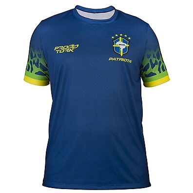 Camisa Brasil Feminina Pro Tork 2022: Vista Seu Patriotismo!