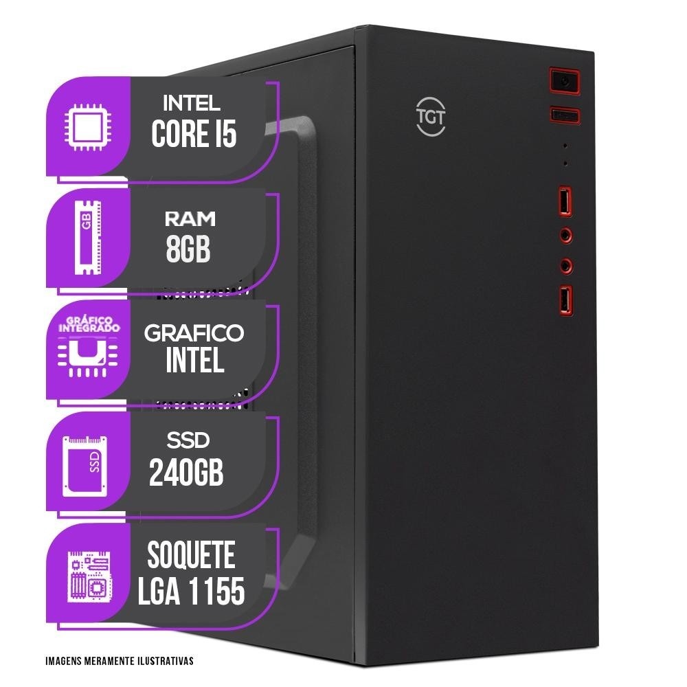 PC Gamer Intel i5: Desempenho e Wi-Fi!