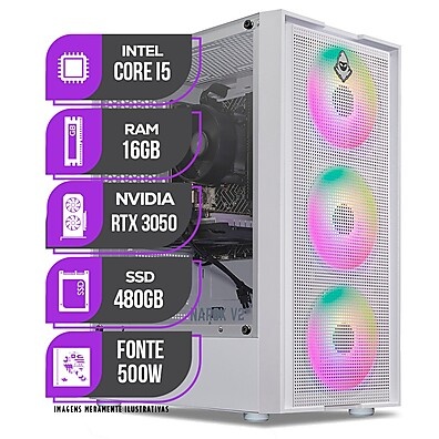 PC Gamer Mancer RTX 3050: Domine Seus Jogos!