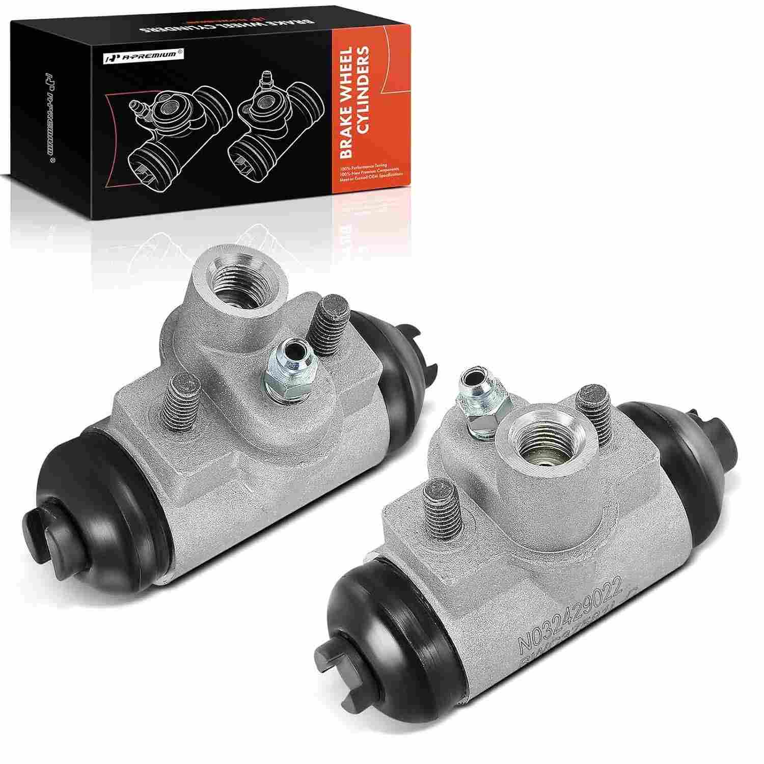Cilindro de Roda Freio Tambor Traseiro A-Premium para Honda Civic, Accord, CRX, Prelude - Kit 2 Peças