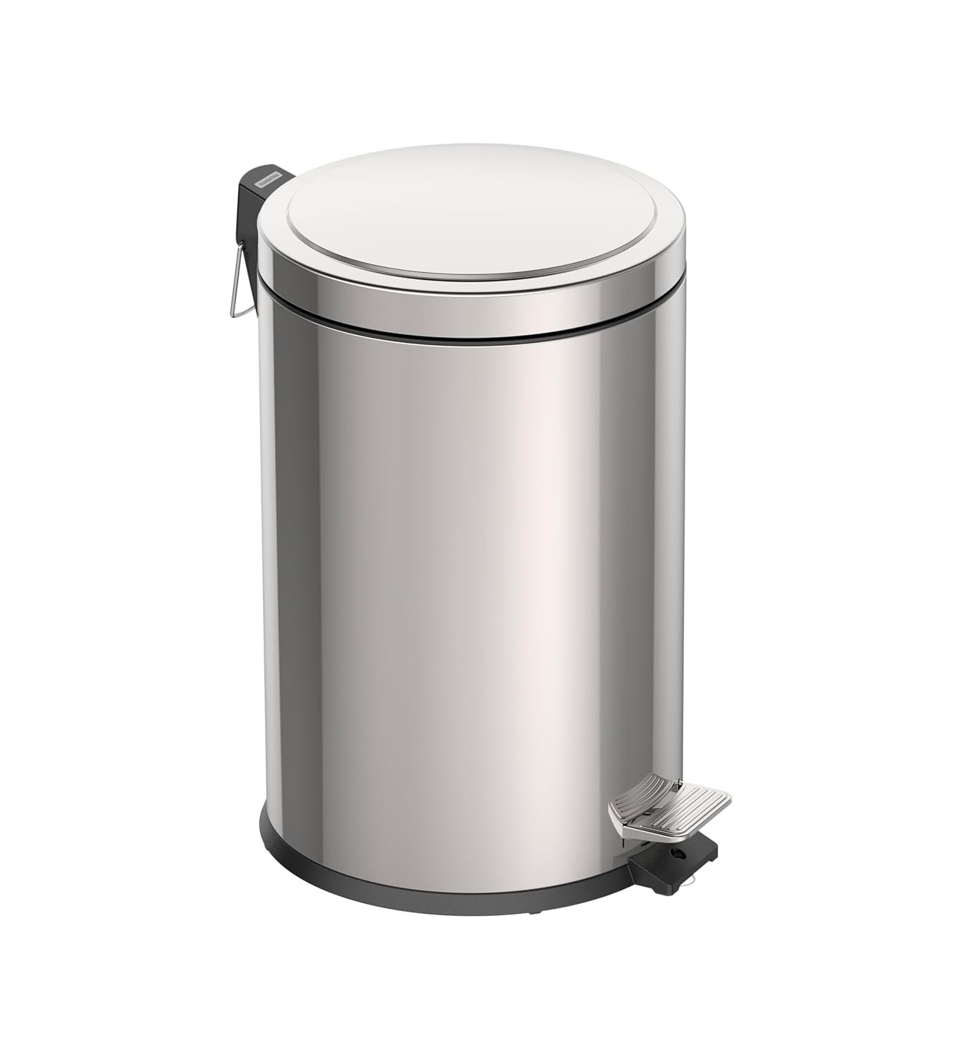 Lixeira com Pedal 20L em Aço Inox Tramontina - Acabamento Polido