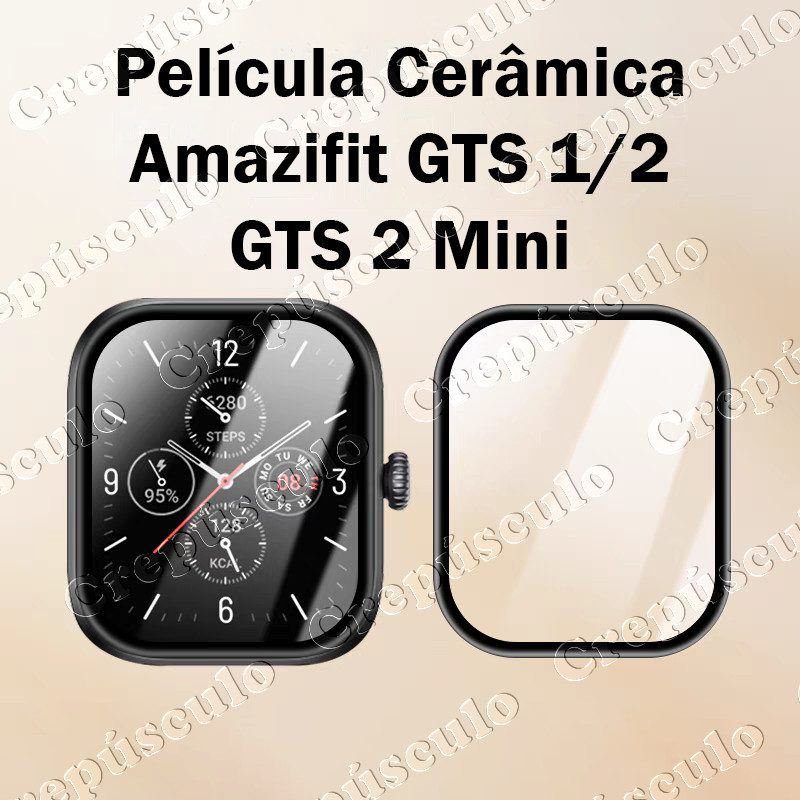 Película 3D Cerâmica para Amazifit GTS1/2: Proteção Ultraforte e Clara