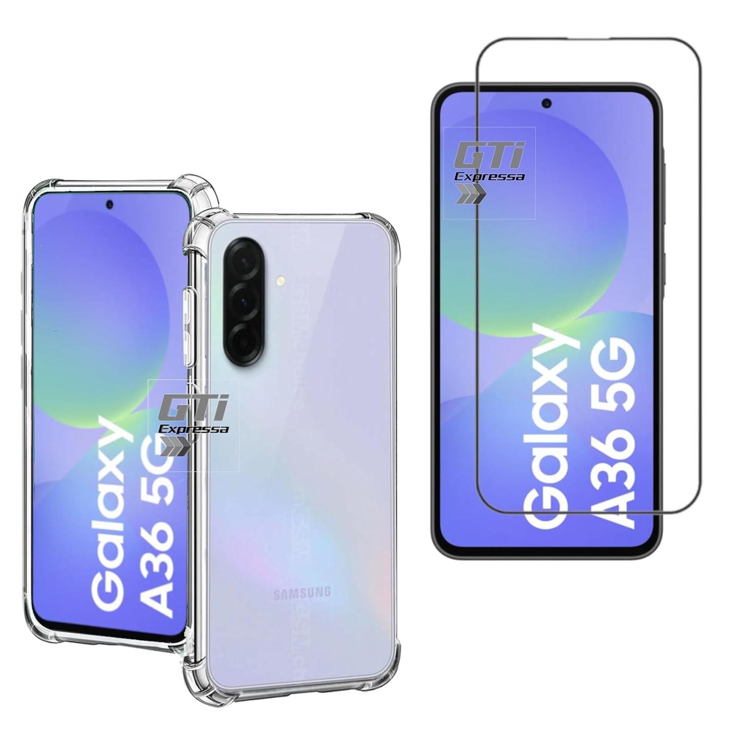 Kit Capa e Película de Vidro GTXA para Samsung Galaxy A36: Proteção Total e Estilo!