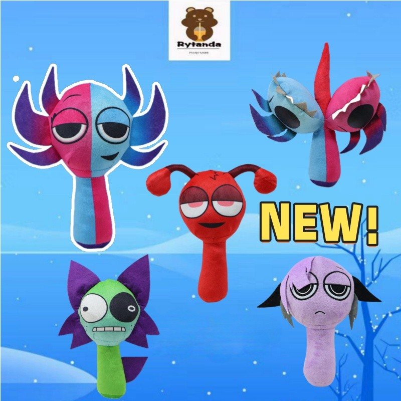 Pelúcia Sprunki Incredibox: Decore e Divirta!