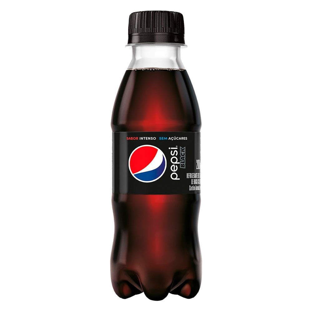 Pepsi Black 200ml: Sabor Intenso, Zero Açúcar!
