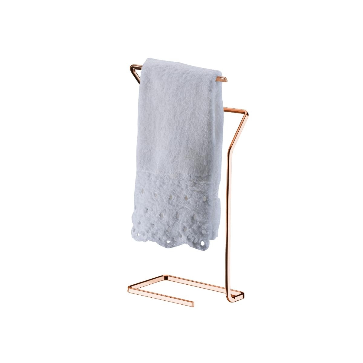 Toalheiro de Bancada Future Rose Gold com Design Moderno | Linha Perfezione
