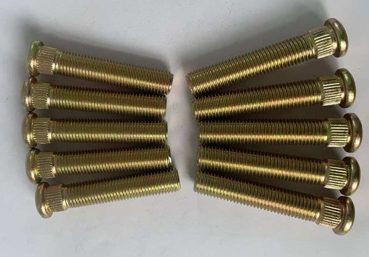 Pinos de Roda Estendidos M12x1.5 (10 Peças) - Segurança e Performance para Camaro, Corvette e Ford