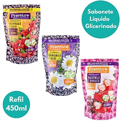 Sabonete Líquido Premisse 450ml: Pele Macia e Perfumada