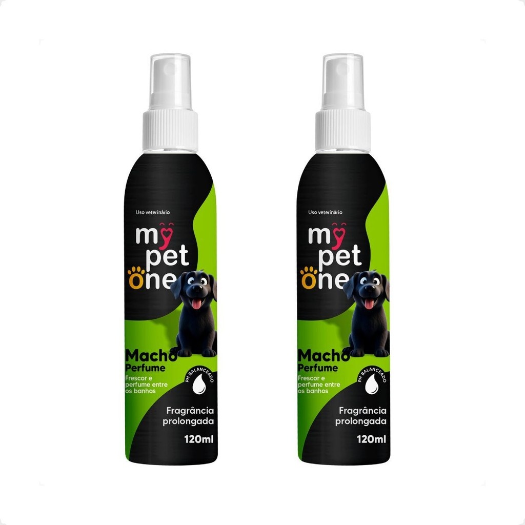 Perfume Macho MyPetOne: Aroma e Cuidado para Seu Cão